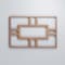 Ekena Millwork Small Hastings Decorative Fretwork Wood Wall Panels, Wood (Paint Grade), 7 1/2"W x 11 3/8"H x 3/8"T WALW12X12X0375HASMF - alternate 4